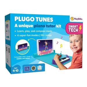 NWT Plugo Tunes by PlayShifu Interactive Piano Starter Kit for Kids